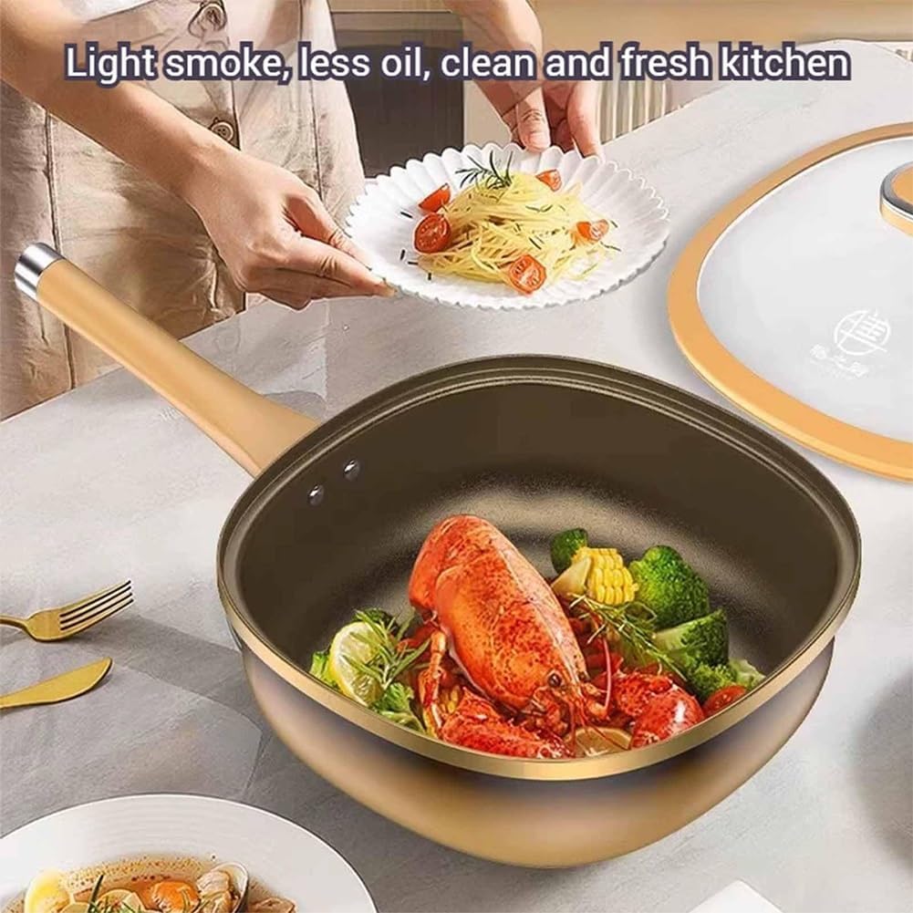 Culinara™ Titan 12-Zoll Antihaft-Pfanne mit Deckel