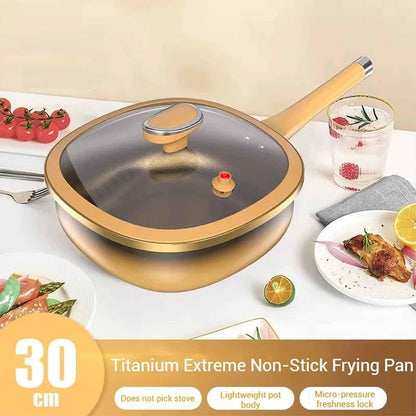 Culinara™ Titan 12-Zoll Antihaft-Pfanne mit Deckel