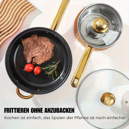 Aurum - 12-teilige Pfannenset