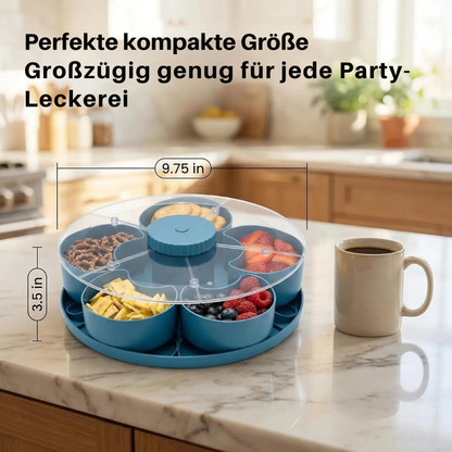SpinServe-Snackschale Mit Fächern