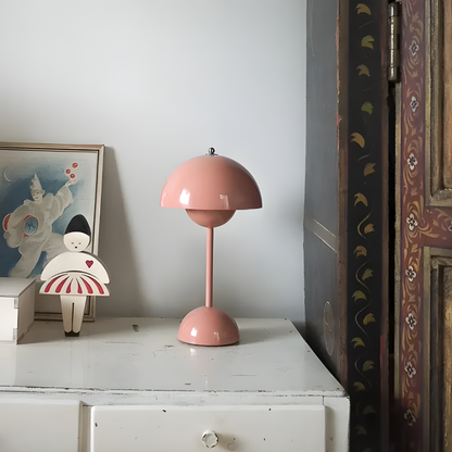 NordGlow Touch Tischlampe – Wiederaufladbare LED-Lampe