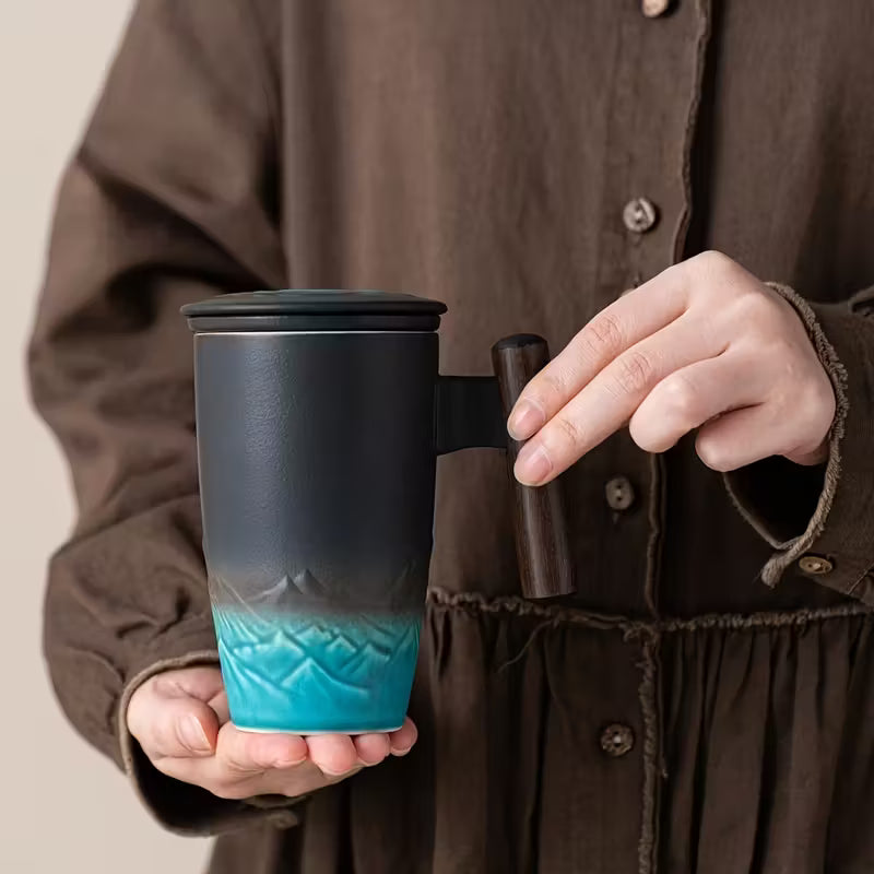 Keramik-Tasse für Kaffee und Tee