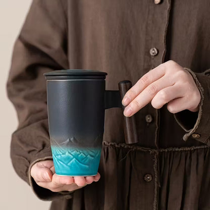 Keramik-Tasse für Kaffee und Tee