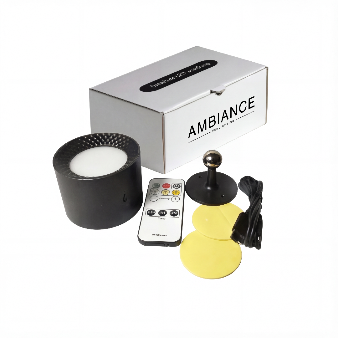 LumiGlow LED-Wandleuchte – wiederaufladbar