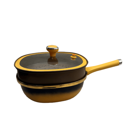 Culinara™ Titan-Antihaftpfanne mit 12 Zoll Durchmesser und Deckel