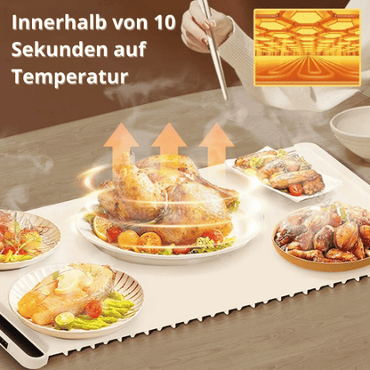 Stayhot – Elektrisch beheizte Tischunterlage