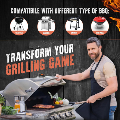 Termometro per barbecue AI + App mobile gratuita