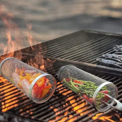 BBQ basket - Nothing falls through your grill anymore
