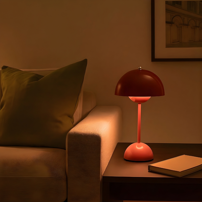 NordGlow Touch Tischlampe – Wiederaufladbare LED-Lampe