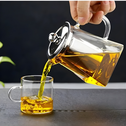 ClariTea Glas-Teekanne