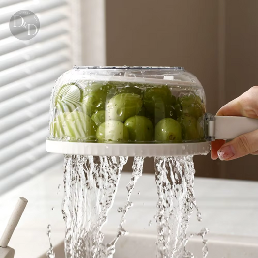Fruitainer 1+1 GRATIS - Afspoelen, meenemen en opbergen