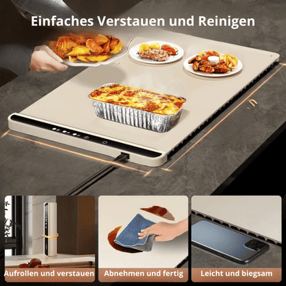 Stayhot – Elektrisch beheizte Tischunterlage