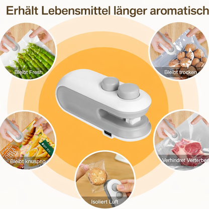 Seal&Go – 2-in-1-Beutelverschließer