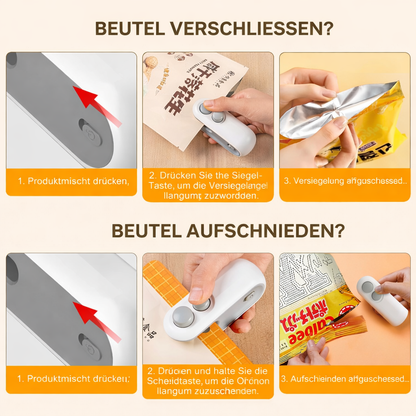 Seal&Go – 2-in-1-Beutelverschließer