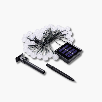 SunSpark Solar-Lichterkette – LED-Außenbeleuchtung
