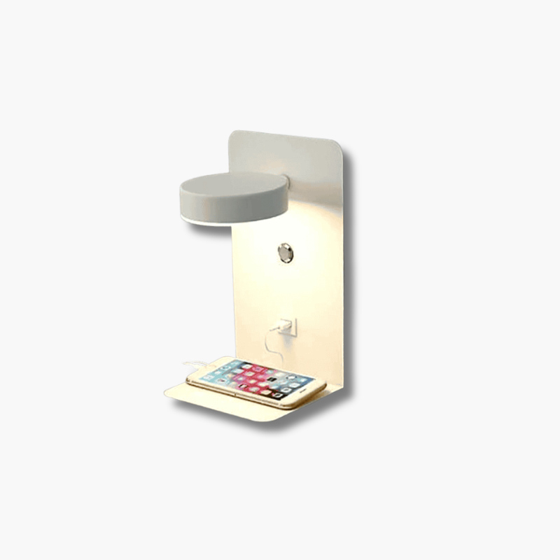 AuraGlow Wandleuchte für neben dem Bett – LED-Leselampe