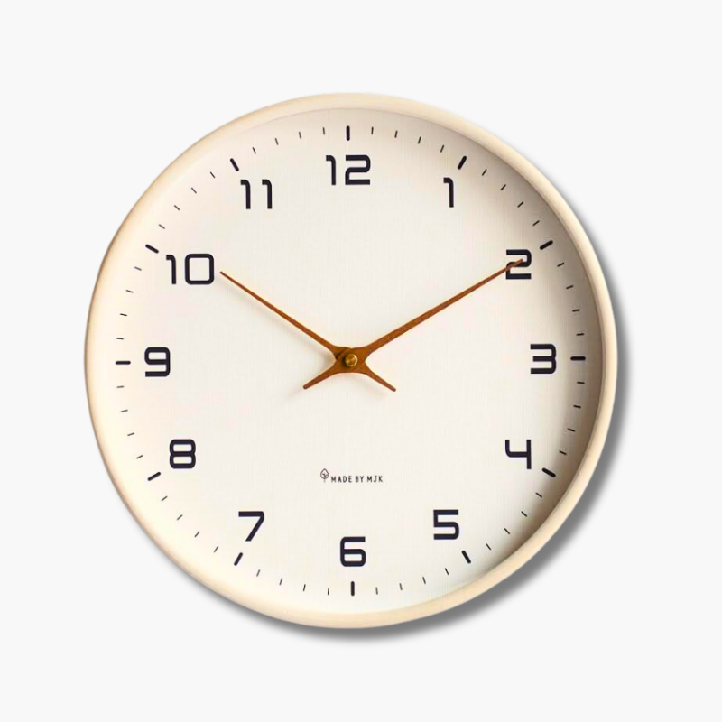 NordicTone Holzwanduhr – Stil Quartz