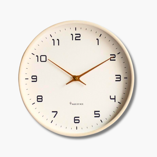 NordicTone Holzwanduhr – Stil Quartz