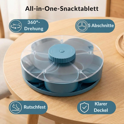 SpinServe-Snackschale Mit Fächern