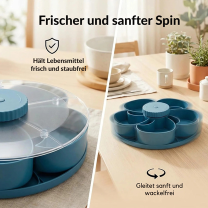 SpinServe-Snackschale Mit Fächern
