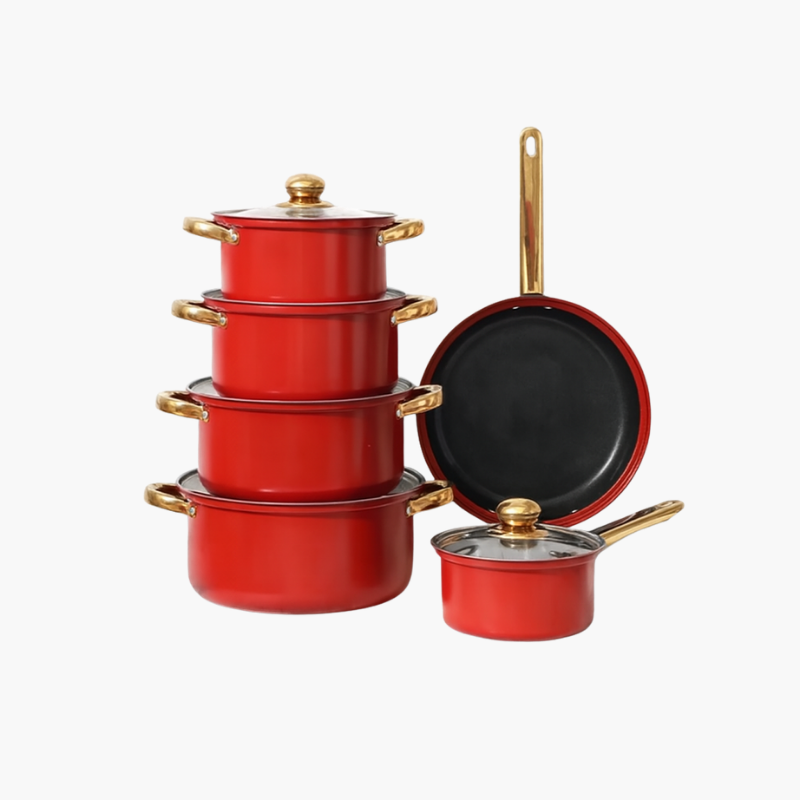 Aurum - 12-teilige Pfannenset