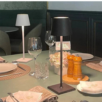 NordicGlow Kabellose Tischlampe – Dimmbare LED