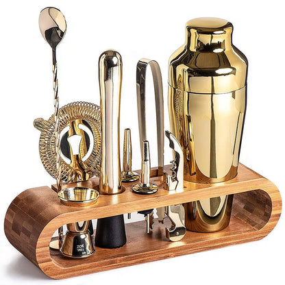 Luxuriöses Metall-Bar-Set