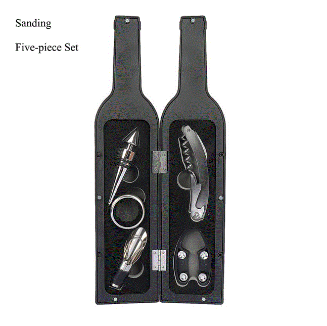 Luxus-Weinflaschenöffner-Set Deluxe-Geschenkset (5-teilig)