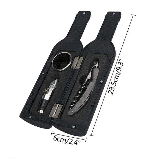 Luxus-Weinflaschenöffner-Set Deluxe-Geschenkset (5-teilig)