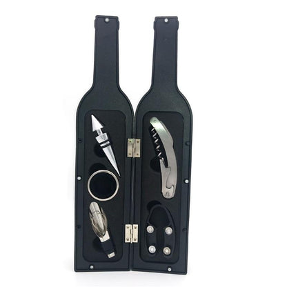 Luxus-Weinflaschenöffner-Set Deluxe-Geschenkset (5-teilig)