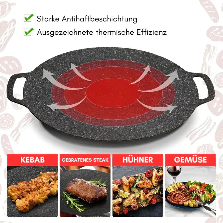 StoneSear Grillpfanne – Antihaftbeschichtung