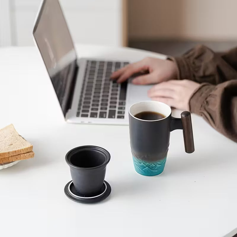 Keramik-Tasse für Kaffee und Tee