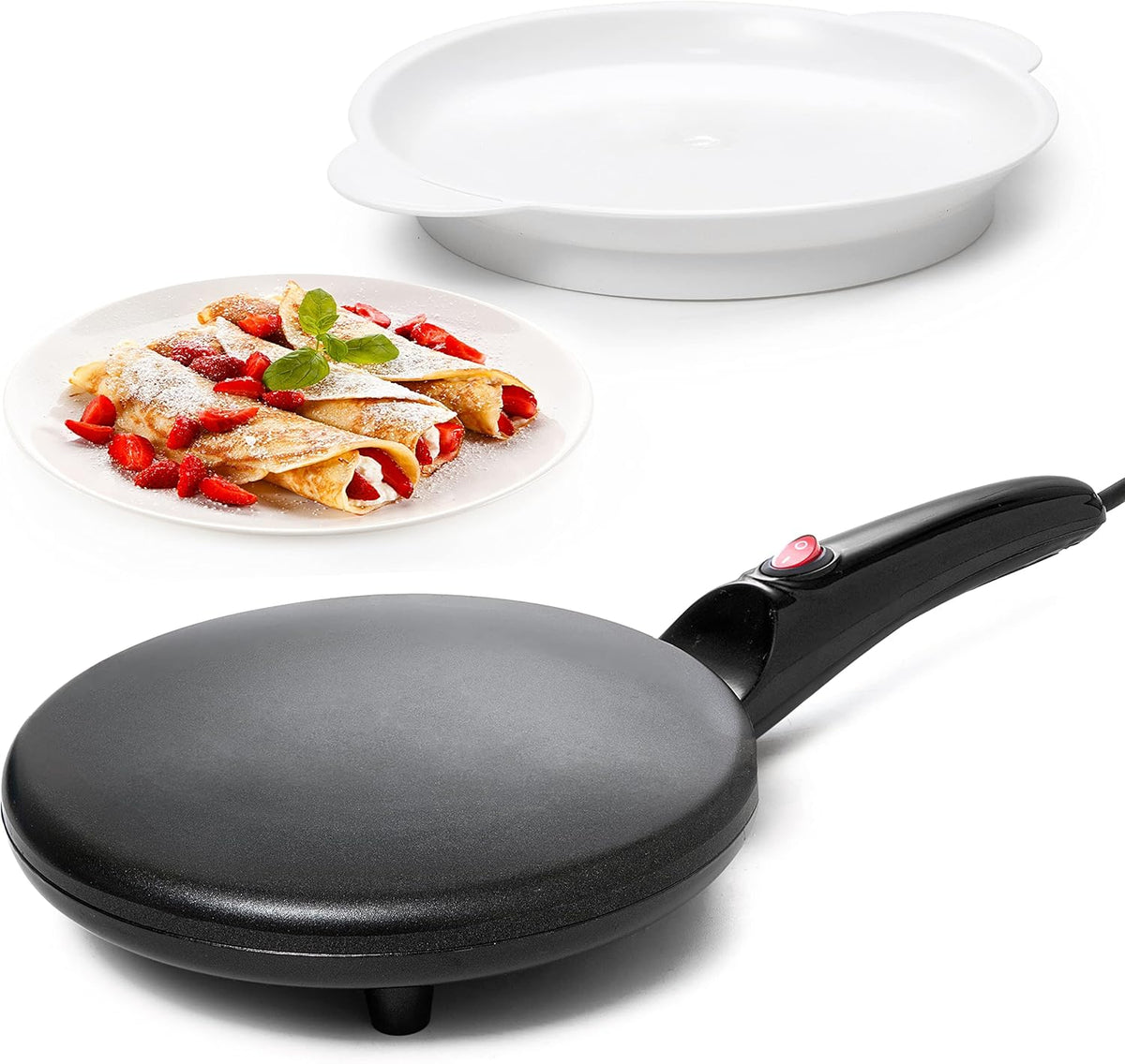 Schnell-Crêpes-Pfanne – backen Sie perfekte Pfannkuchen in weniger als 30 Sekunden