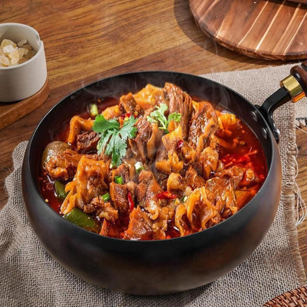 Cuyun Iron Wadjan – Eisen-Wok mit natürlicher Antihaftwirkung