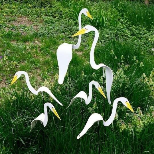 Flamingo-Gartenornament – wetterfest