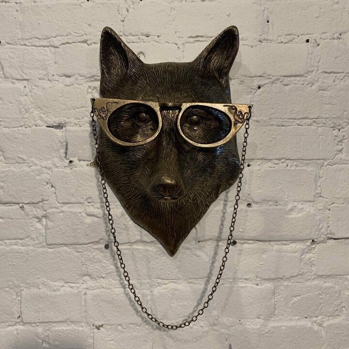 WildCharm Wanddekoration mit Tierkopf