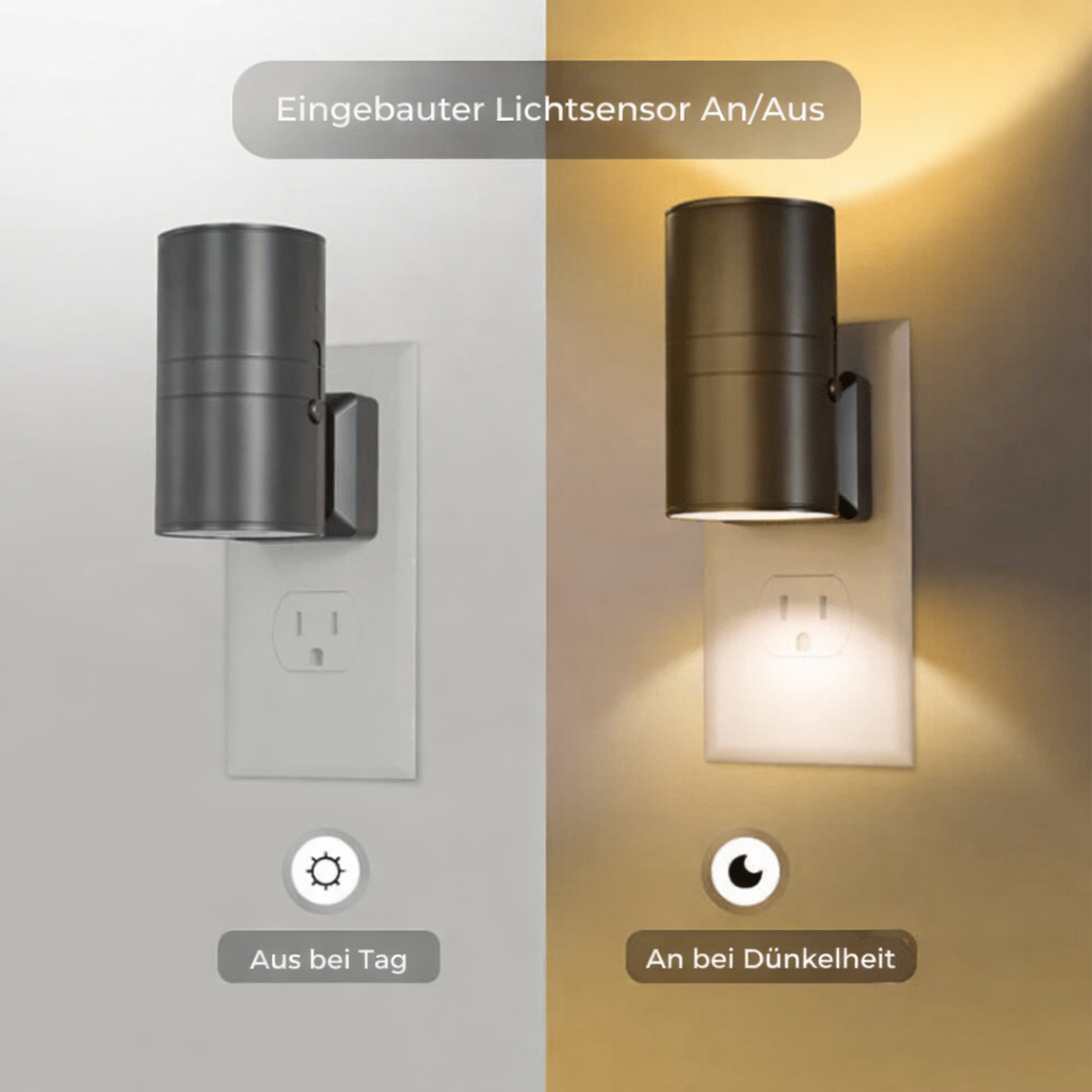LumiCylinder Plug-in LED-Nachtlicht