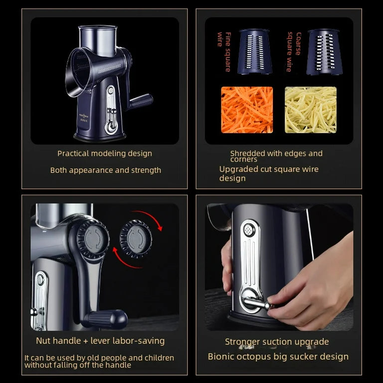 Twisting Shredder – 5-in-1-Küchengerät
