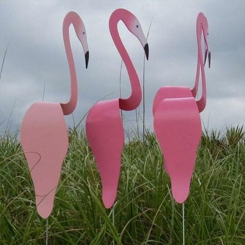 Flamingo-Gartenornament – wetterfest