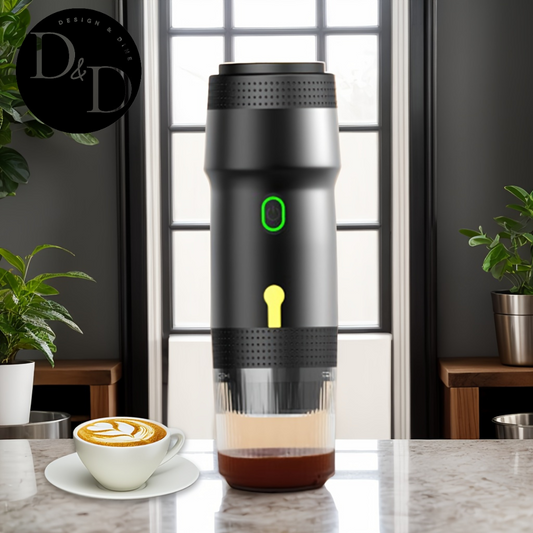 Kaffee unterwegs zubereiten – kabellose Espressomaschine