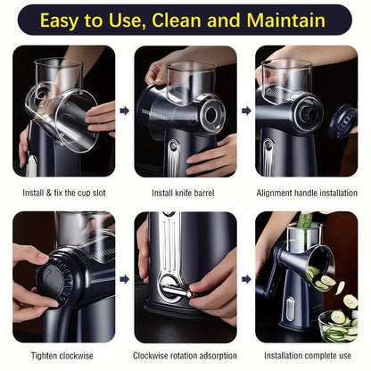 Twisting Shredder – 5-in-1-Küchengerät