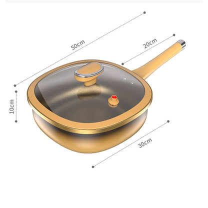 Culinara™ Titan 12-Zoll Antihaft-Pfanne mit Deckel