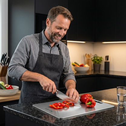 SteelPrep Pro Schneidebrett – Edelstahl